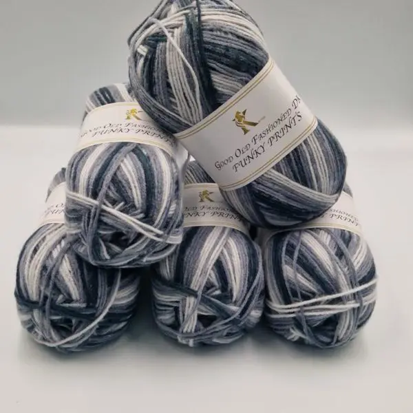 Knitco Good Old Fashioned Funky Prints DK Yarn 5x100g 07