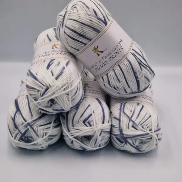 Knitco Good Old Fashioned Funky Prints DK Yarn 5x100g 08