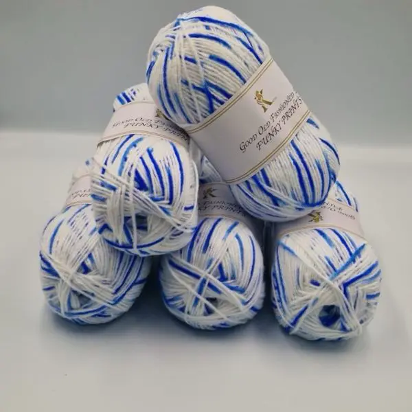 Knitco Good Old Fashioned Funky Prints DK Yarn 5x100g 09