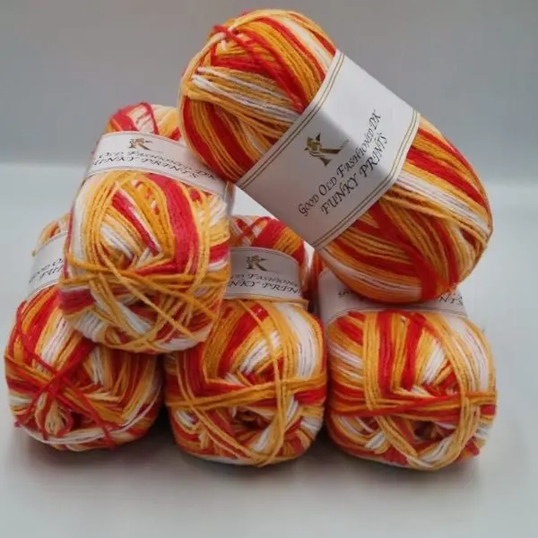 Knitco Good Old Fashioned Funky Prints DK Yarn 5x100g 020