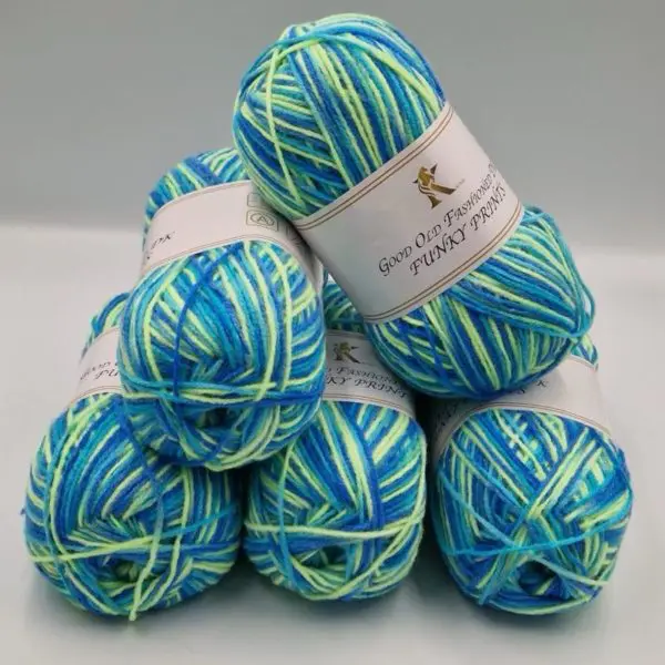 Knitco Good Old Fashioned Funky Prints DK Yarn 5x100g 023