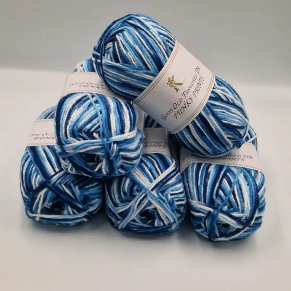Knitco Good Old Fashioned Funky Prints DK Yarn 5x100g 025