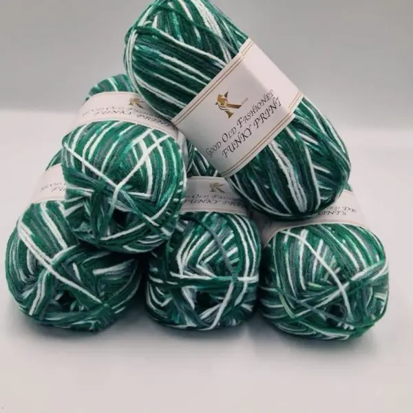 Knitco Good Old Fashioned Funky Prints DK Yarn 5x100g 027