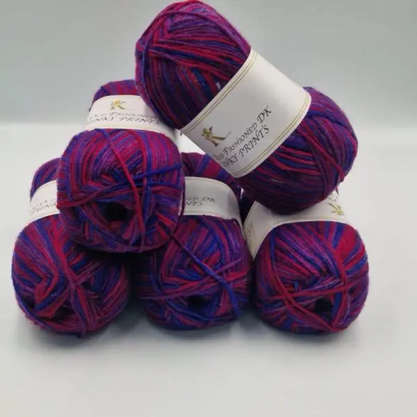 Knitco Good Old Fashioned Funky Prints DK Yarn 5x100g 028