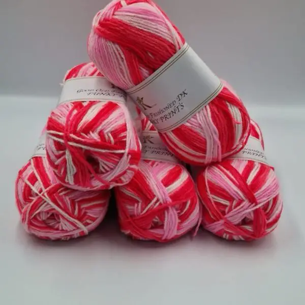 Knitco Good Old Fashioned Funky Prints DK Yarn 5x100g 036