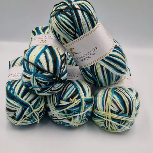 Knitco Good Old Fashioned Funky Prints DK Yarn 5x100g 041