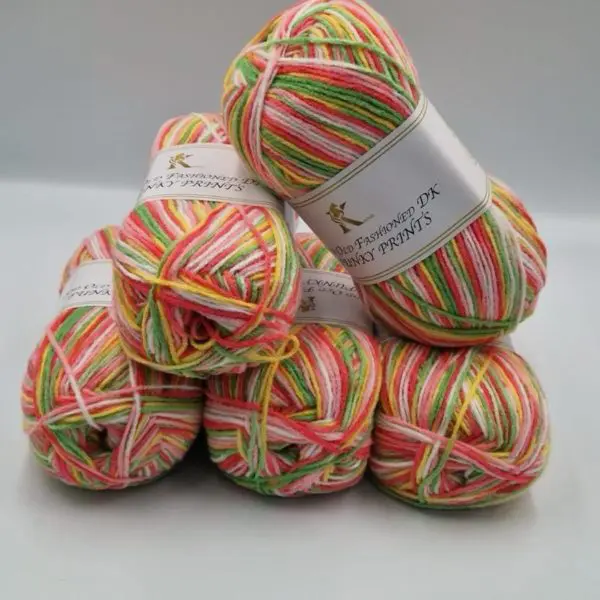 Knitco Good Old Fashioned Funky Prints DK Yarn 5x100g 046