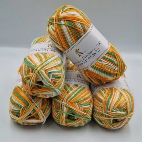Knitco Good Old Fashioned Funky Prints DK Yarn 5x100g 047
