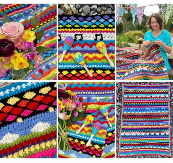 King Cole Festival Fever CAL Blanket Yarn Pack