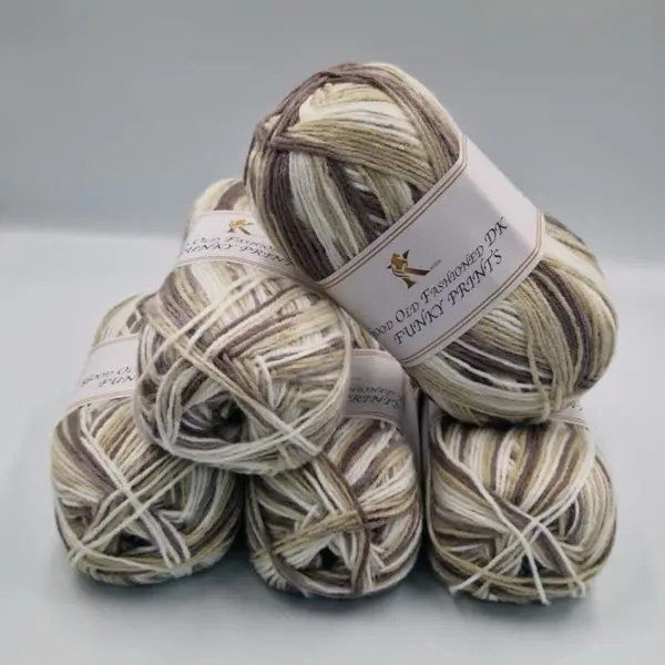 Knitco Good Old Fashioned Funky Prints DK Yarn 5x100g 053