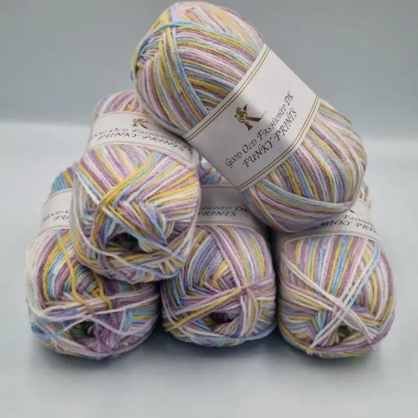 Knitco Good Old Fashioned Funky Prints DK Yarn 5x100g 054