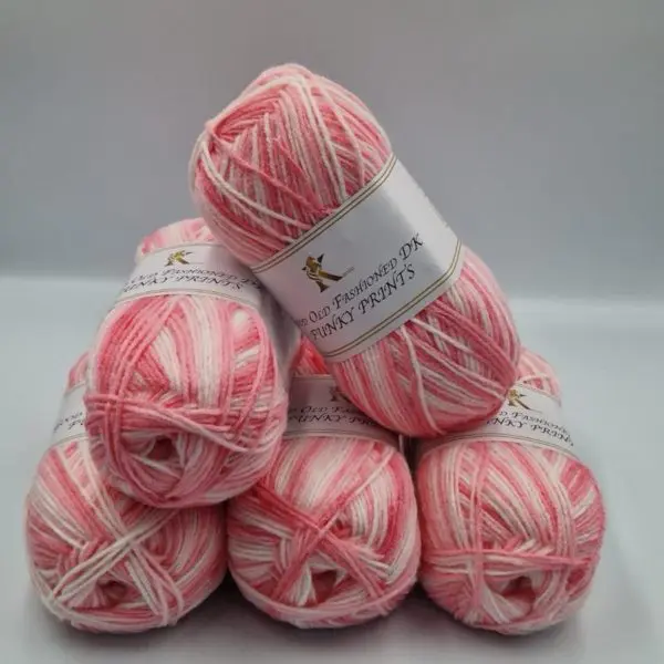 Knitco Good Old Fashioned Funky Prints DK Yarn 5x100g 059