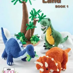 King Cole Dinsoaur Land Book 1 Knitting Patterns
