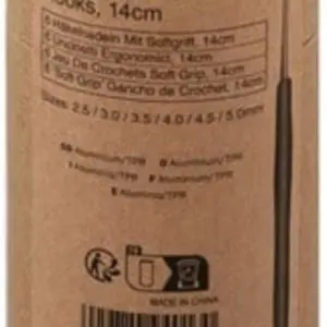 Milward 6 Soft Grip Crochet Hook Set