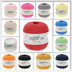 Trimits Deco10 100% Cotton Crochet Yarn