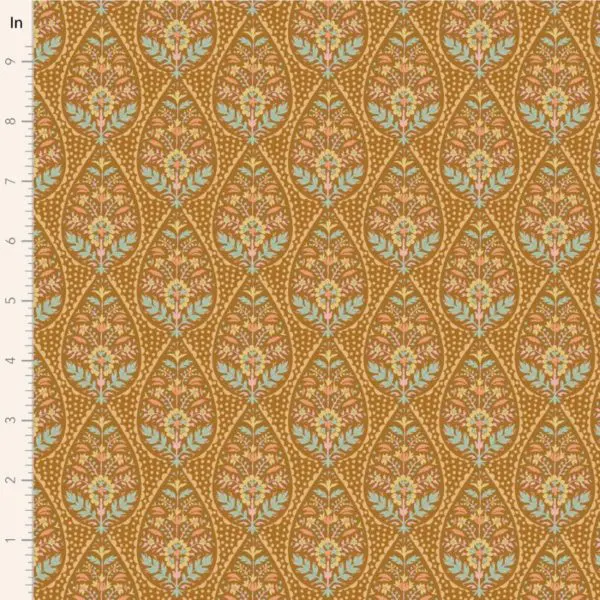 Tilda Fabric on Bolt Sanctuary Adina 10m x 110cm Ochre