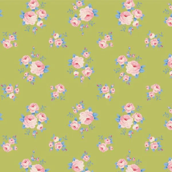 Tilda Fabric on Bolt Sunday Brunch 10mx110cm Mille Lime