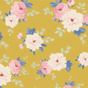 Tilda Fabric on Bolt Sunday Brunch 10mx110cm Pernille Yellow