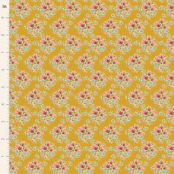 Tilda Fabric on Bolt Creating Memories 10mx110cm Lulu Yellow