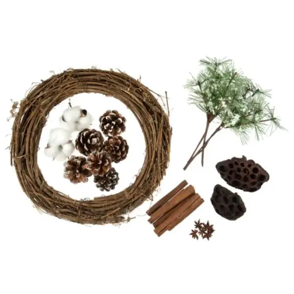Fragrant Foliage Wreath Kit 30cm