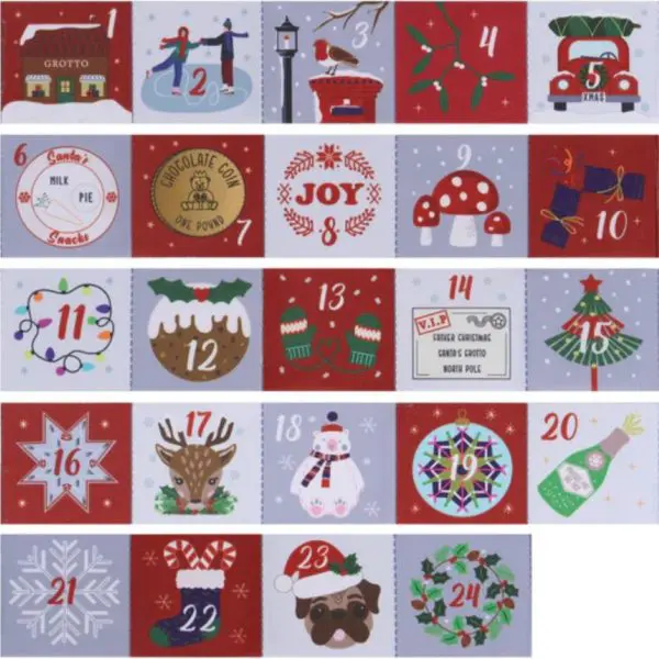 Trimits Make-Your-Own Advent Calendar Kit