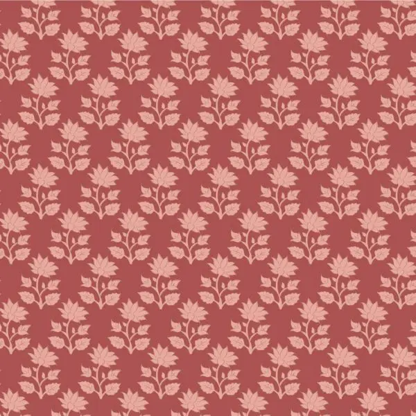 Tilda Fabric on Bolt Sanctuary Mira 10m x 110cm Rhubarb