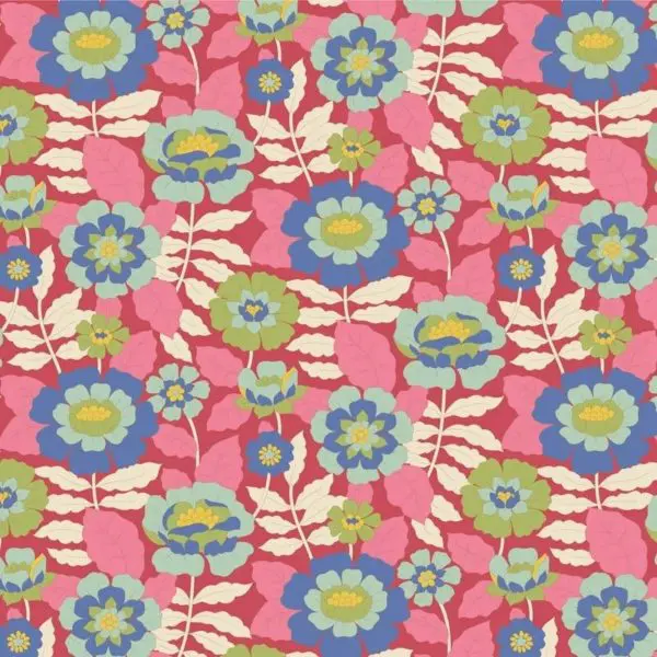 Tilda Wallflower Bundle of 20 50x27cm Fabric Fat Eighths