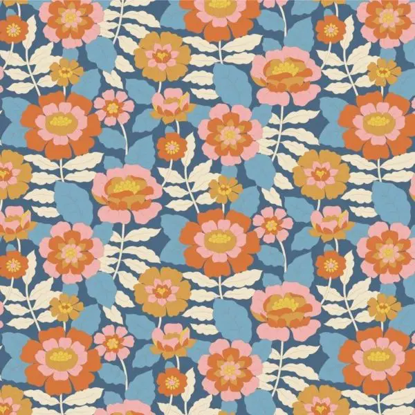Tilda Wallflower Bundle of 20 50x27cm Fabric Fat Eighths