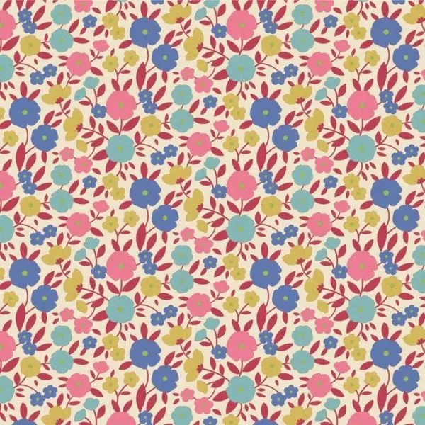 Tilda Wallflower Bundle of 20 50x27cm Fabric Fat Eighths