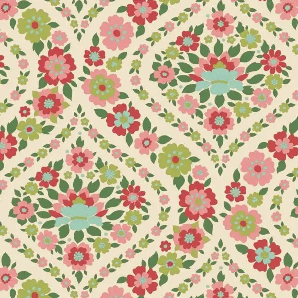 Tilda Wallflower Bundle of 20 50x27cm Fabric Fat Eighths