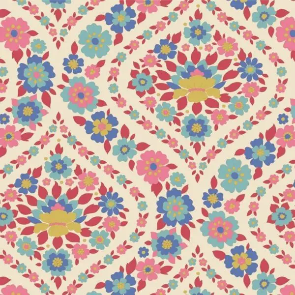 Tilda Wallflower Bundle of 20 50x27cm Fabric Fat Eighths