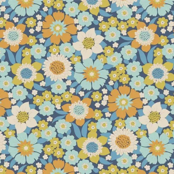Tilda Wallflower Bundle of 20 50x27cm Fabric Fat Eighths