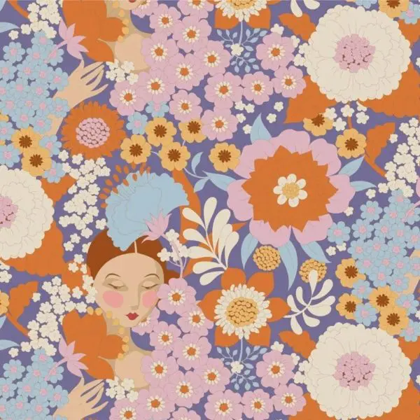 Tilda Wallflower Bundle of 20 50x27cm Fabric Fat Eighths