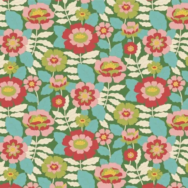 Tilda Wallflower Bundle of 20 50x27cm Fabric Fat Eighths
