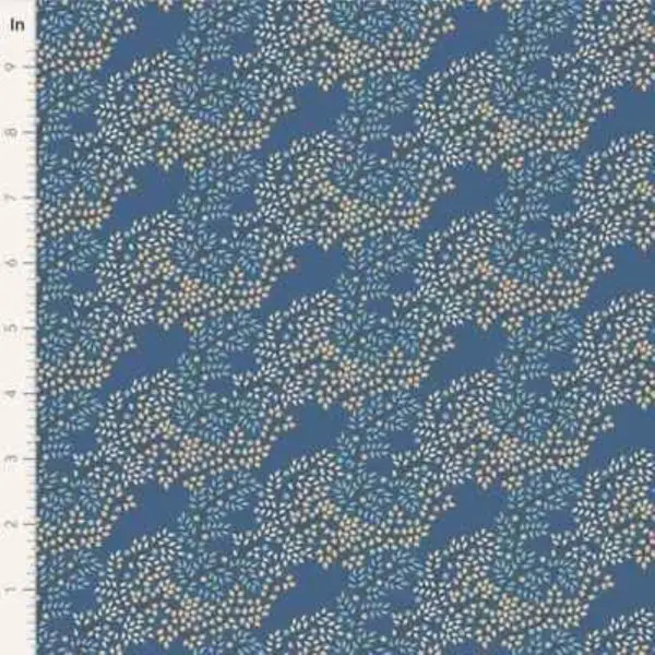 Tilda Fabric Bolt Creating Memories 10mx110cm Berrytangle Prussian