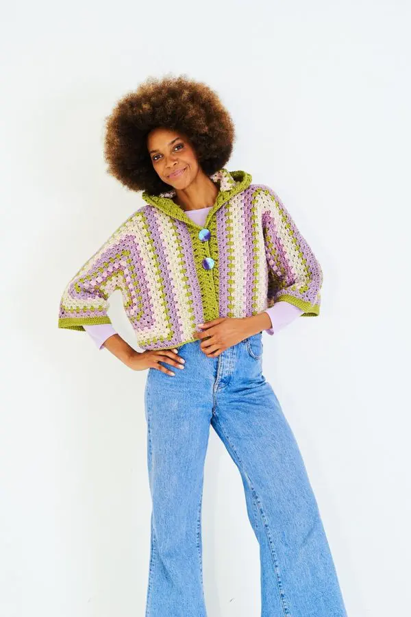 Stylecraft 10178 Chunky Adult Cardigan Sweater Crochet Pattern