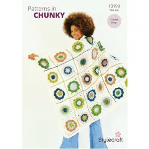 Stylecraft 10199 Chunky Blanket Crochet Pattern