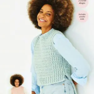 Stylecraft 10171 Adult Aran Tank Top Crochet Pattern