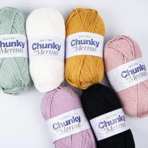 James C. Brett Chunky with Merino