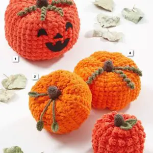King Cole 9219 Crochet Pumpkin Pattern