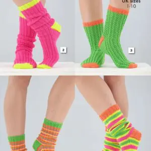 King Cole 6333 4ply Sock Knitting Pattern