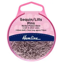 Hemline Sequin Lills Pins