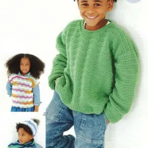 Stylecraft 10197 Child DK Crochet Pattern