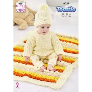 King Cole 6229 Toastie Baby Knitting Pattern