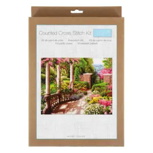 Trimits Extra Large Peace Garden Counted Cross Stitch Kit