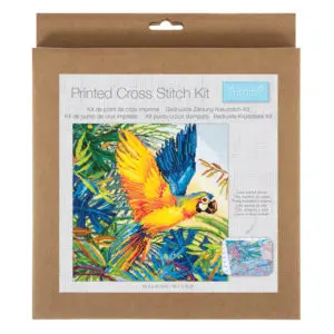 Trimits Large Parrot Printed Cross Stitch Kit