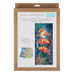 Trimits Extra Large Fishes Printed Cross Stitch Kit