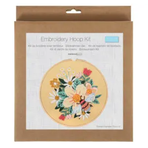 Trimits Buzzy Bee Embroidery Kit with Hoop