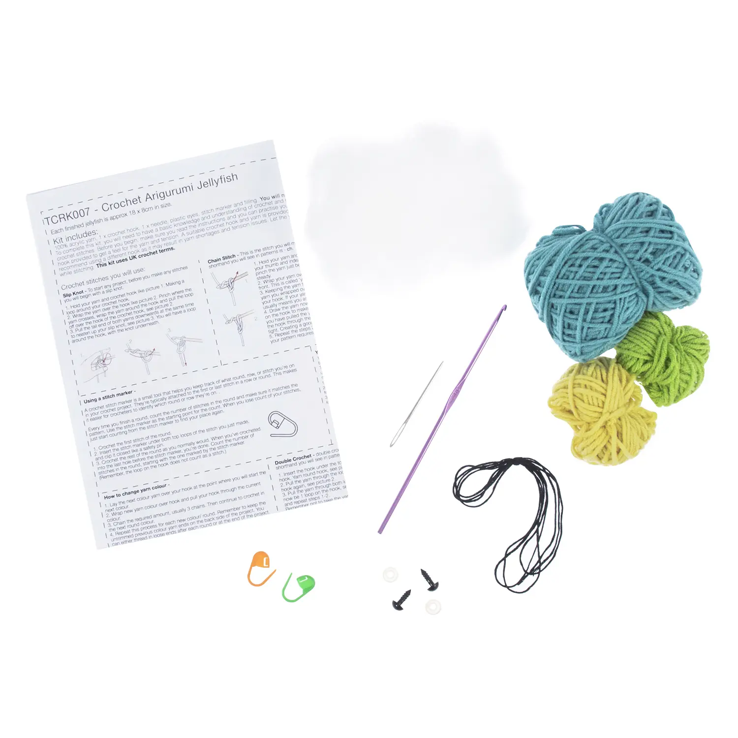 Trimits Amigurumi Crochet Jellyfish Kit
