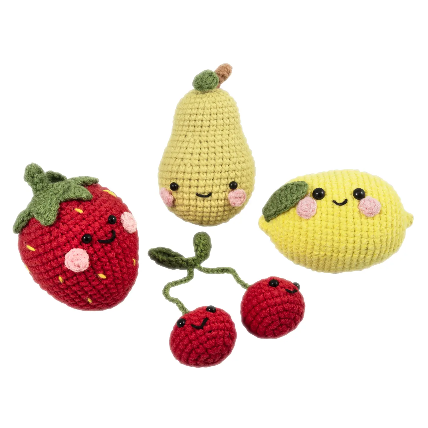 trimits crochet kit fruit pieces